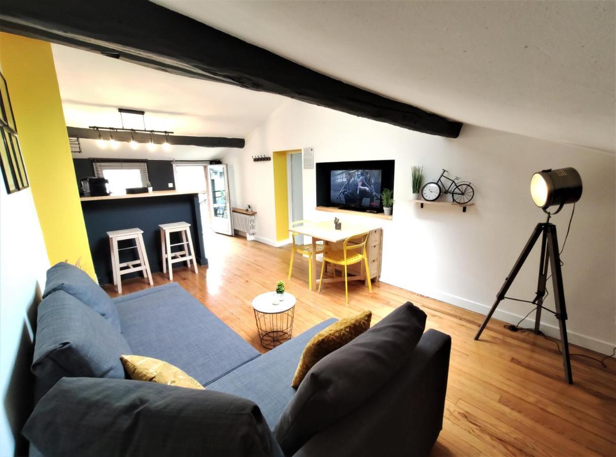 Ferienwohnung La Terrasse De Jeanne - Vue Magnifique - Netflix Toulouse Exterior foto