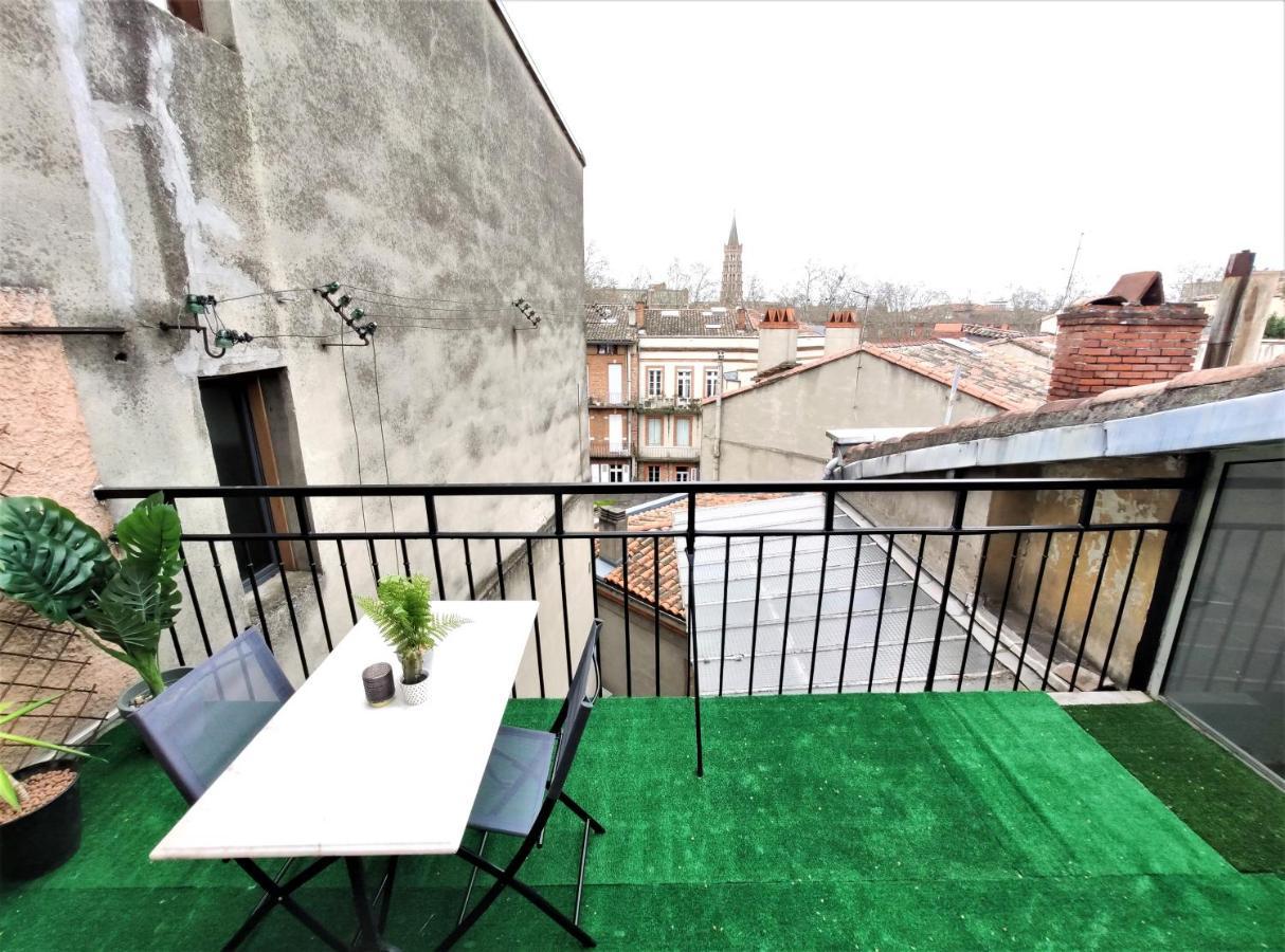 Ferienwohnung La Terrasse De Jeanne - Vue Magnifique - Netflix Toulouse Exterior foto