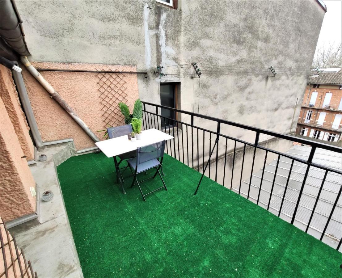 Ferienwohnung La Terrasse De Jeanne - Vue Magnifique - Netflix Toulouse Exterior foto